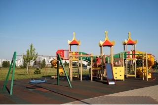 Balaji Oriana World Amenities - Children's Cycling Track